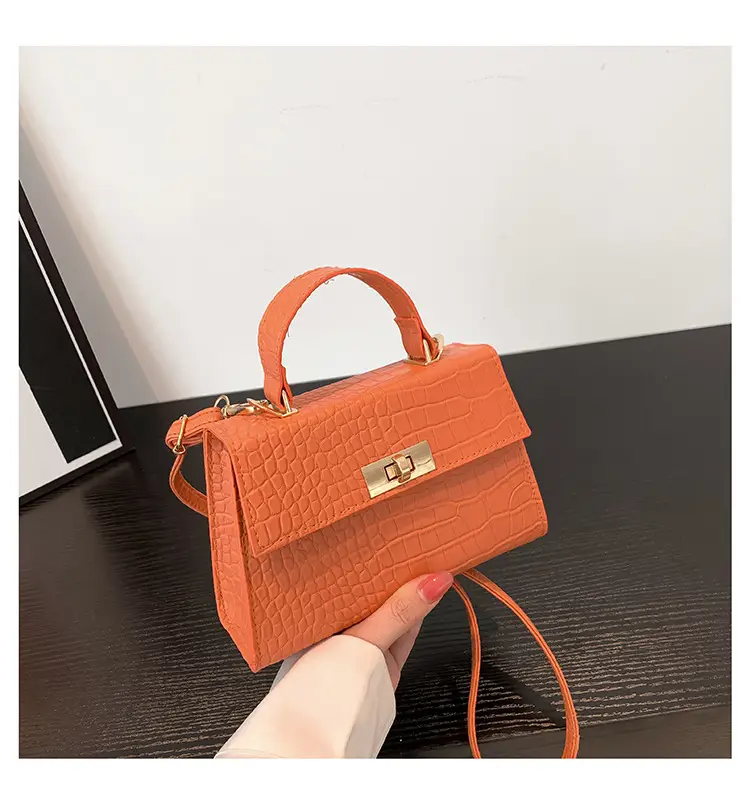Retro Style Single Shoulder Small Bag 2025 New Trendy This Year's Trendy Fashionable Simple Small Square Bag for Women — feature 19