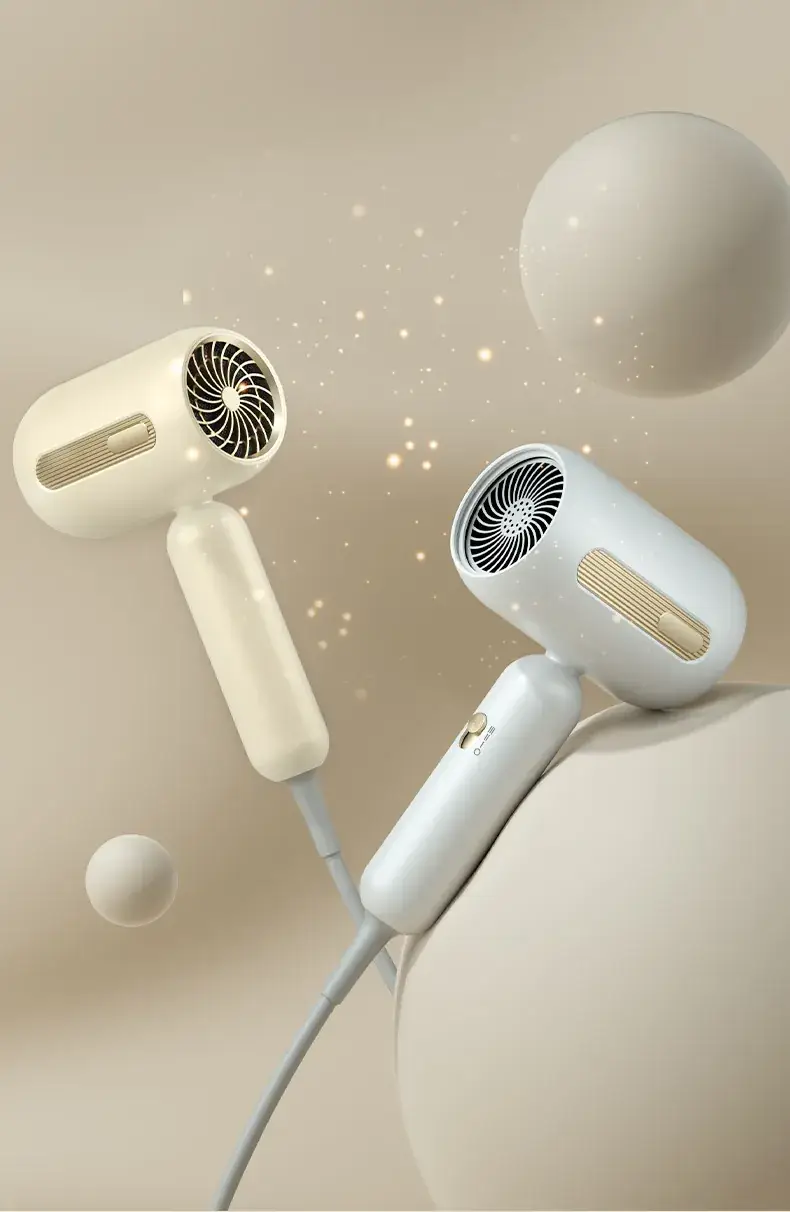 High Power Hair Dryer with Blue Light & 5 Speed Control — feature 33