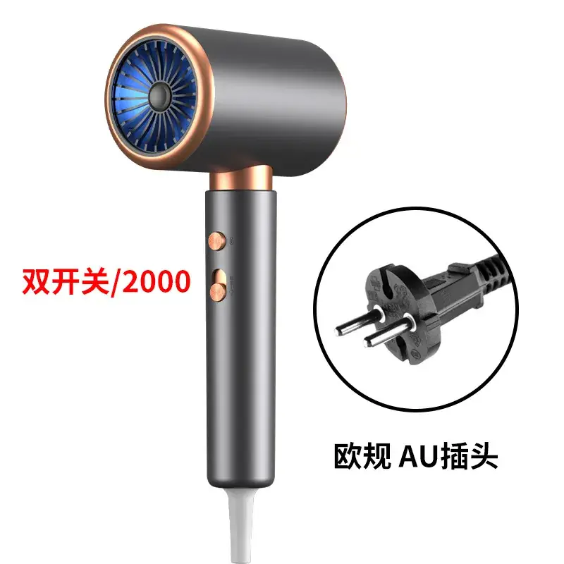 High Power Hair Dryer with Blue Light & 5 Speed Control - Image 4