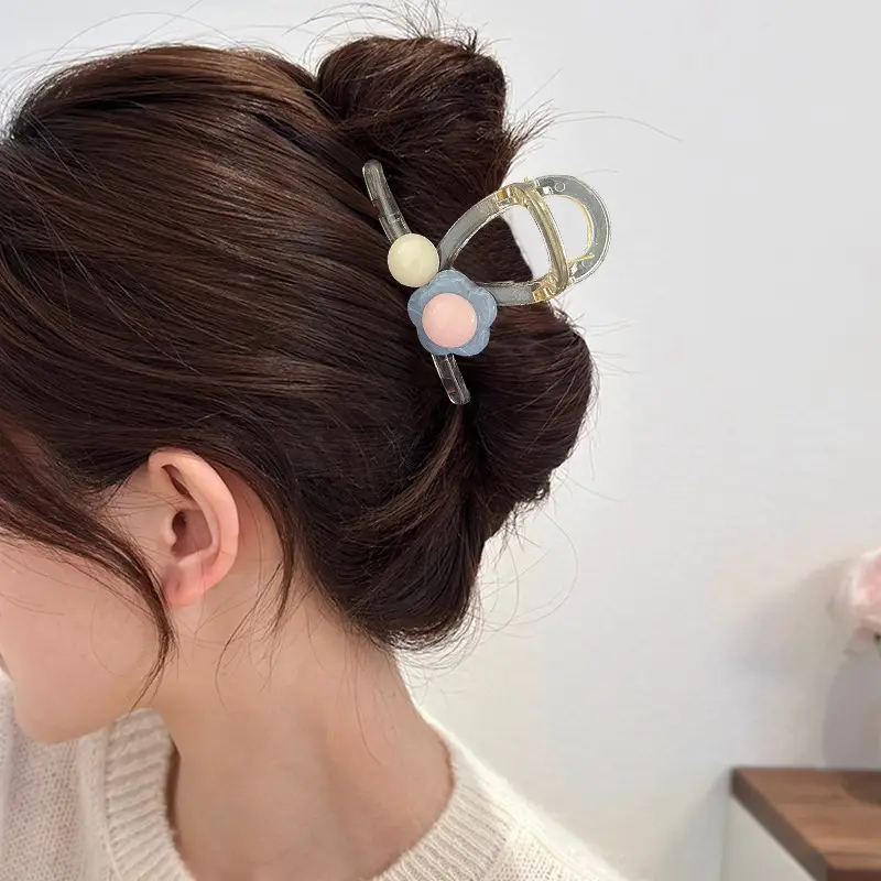 Women's Flower Hair Clips 2023 New Colorful - Image 8