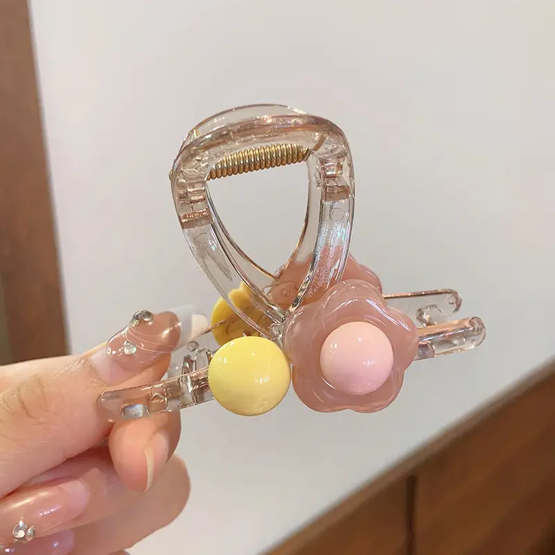 Women's Flower Hair Clips 2023 New Colorful - Image 3