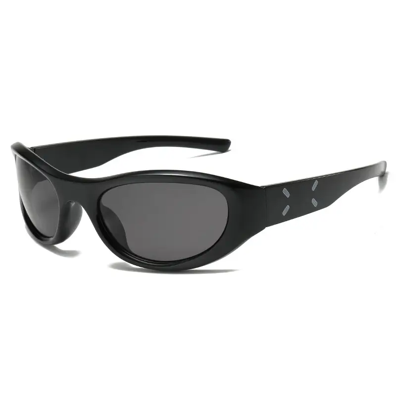 2023 New Y2K Retro Sunglasses Black - Image 10