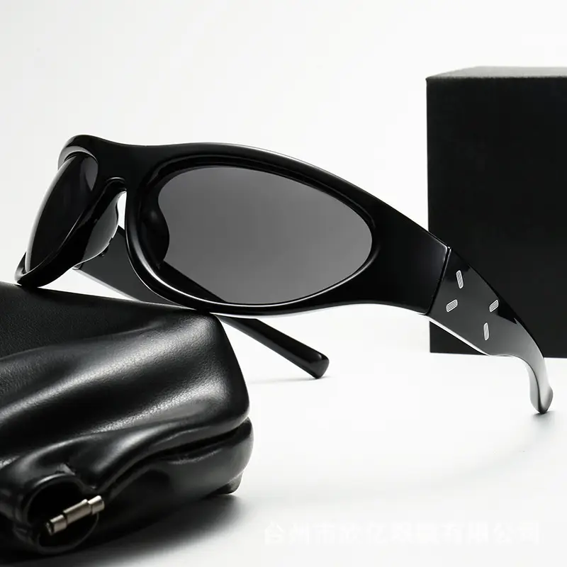 2023 New Y2K Retro Sunglasses Black