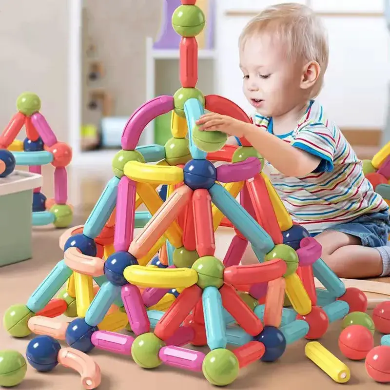 Magnetic Building Blocks for Kids Early Education Toy - Image 14