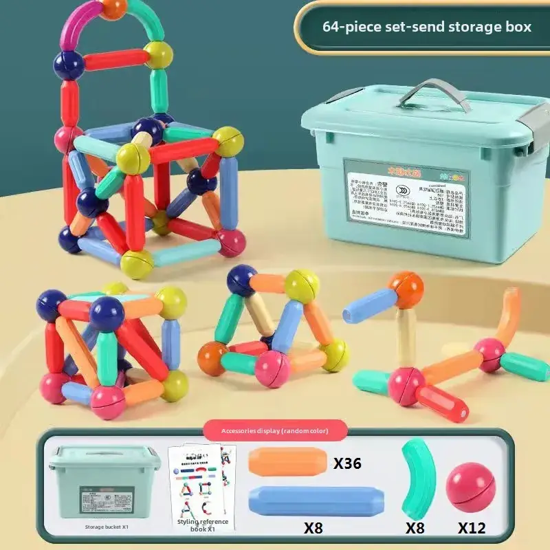 Magnetic Building Blocks for Kids Early Education Toy - Image 4