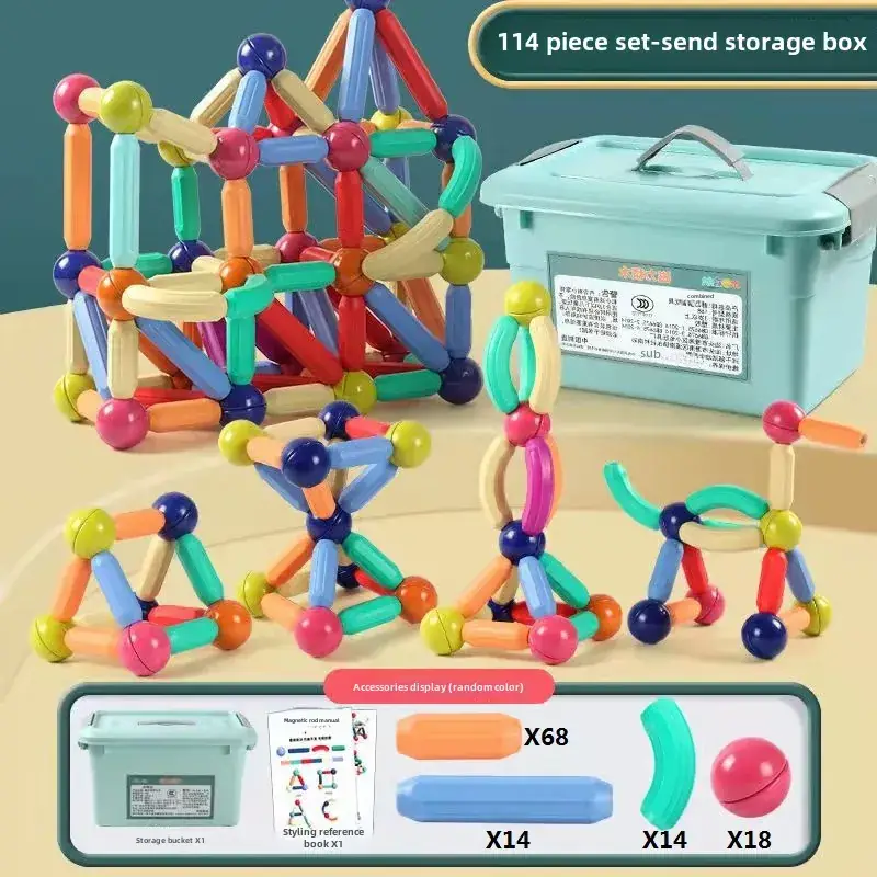 Magnetic Building Blocks for Kids Early Education Toy - Image 6