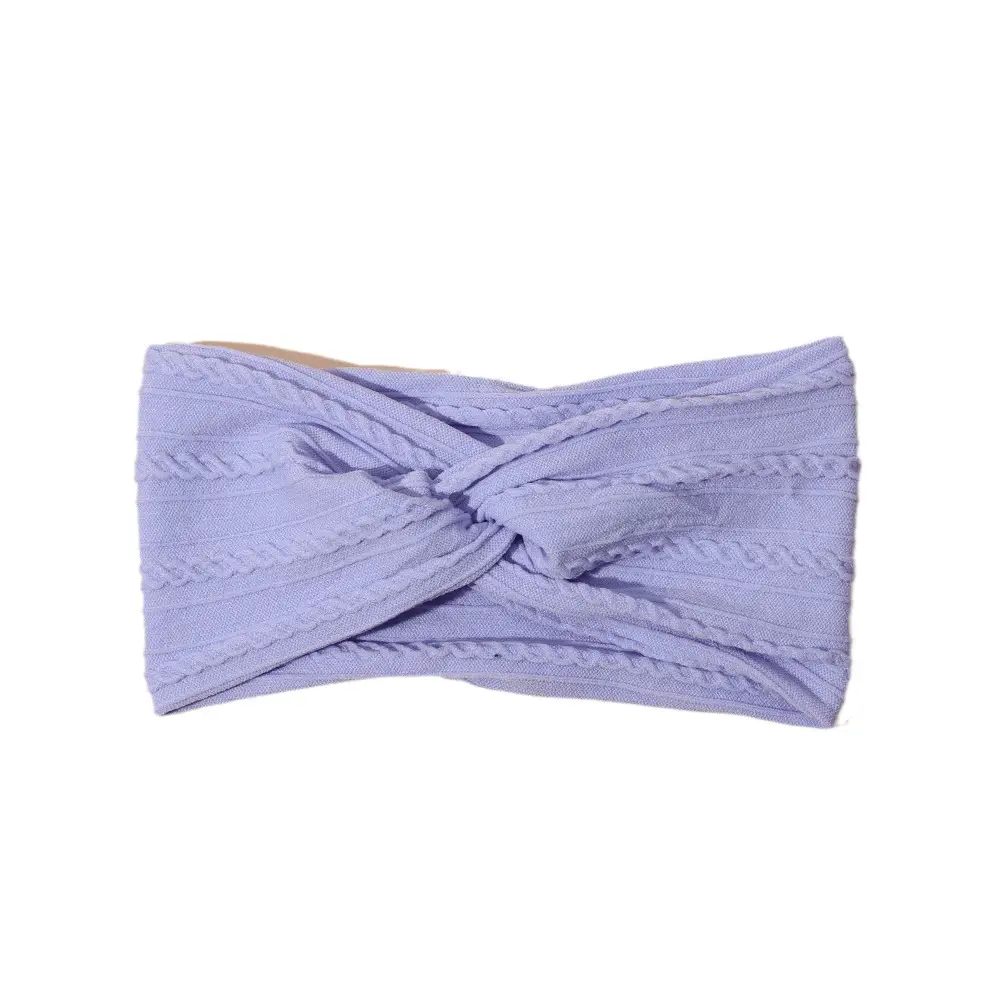Light Blue Cross Headband for Women's Hair Accessories - Image 49