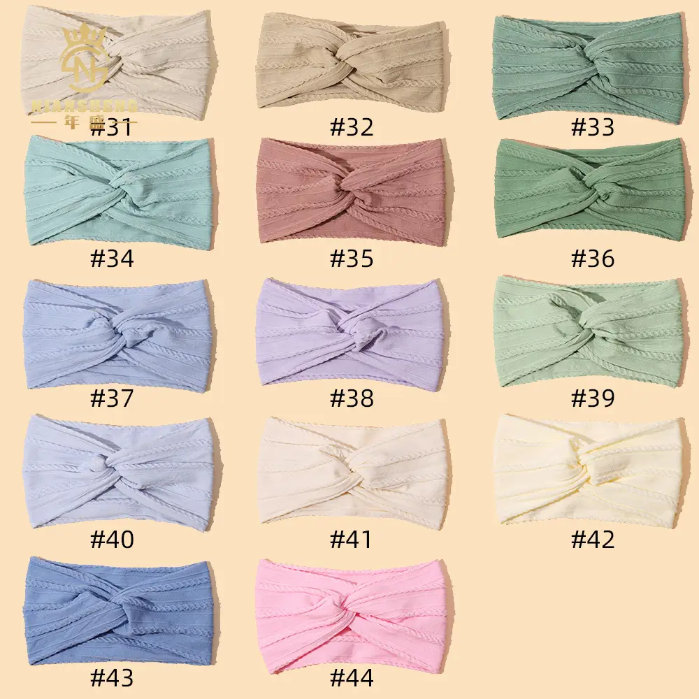 Light Blue Cross Headband for Women's Hair Accessories — feature 3