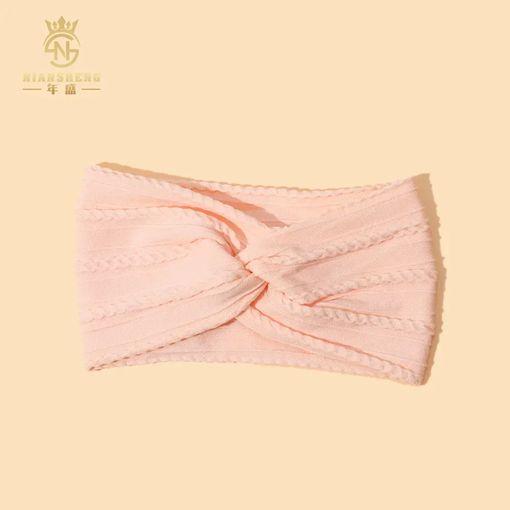 Light Blue Cross Headband for Women's Hair Accessories - Image 11