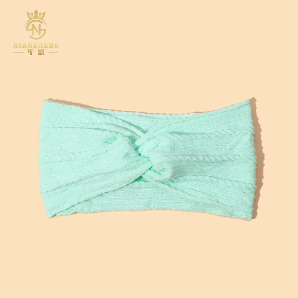 Light Blue Cross Headband for Women's Hair Accessories - Image 12