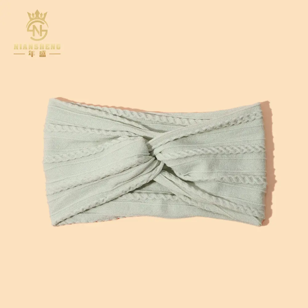 Light Blue Cross Headband for Women's Hair Accessories - Image 17