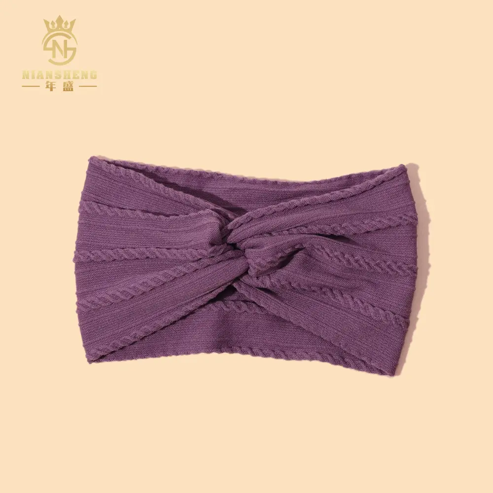 Light Blue Cross Headband for Women's Hair Accessories - Image 20