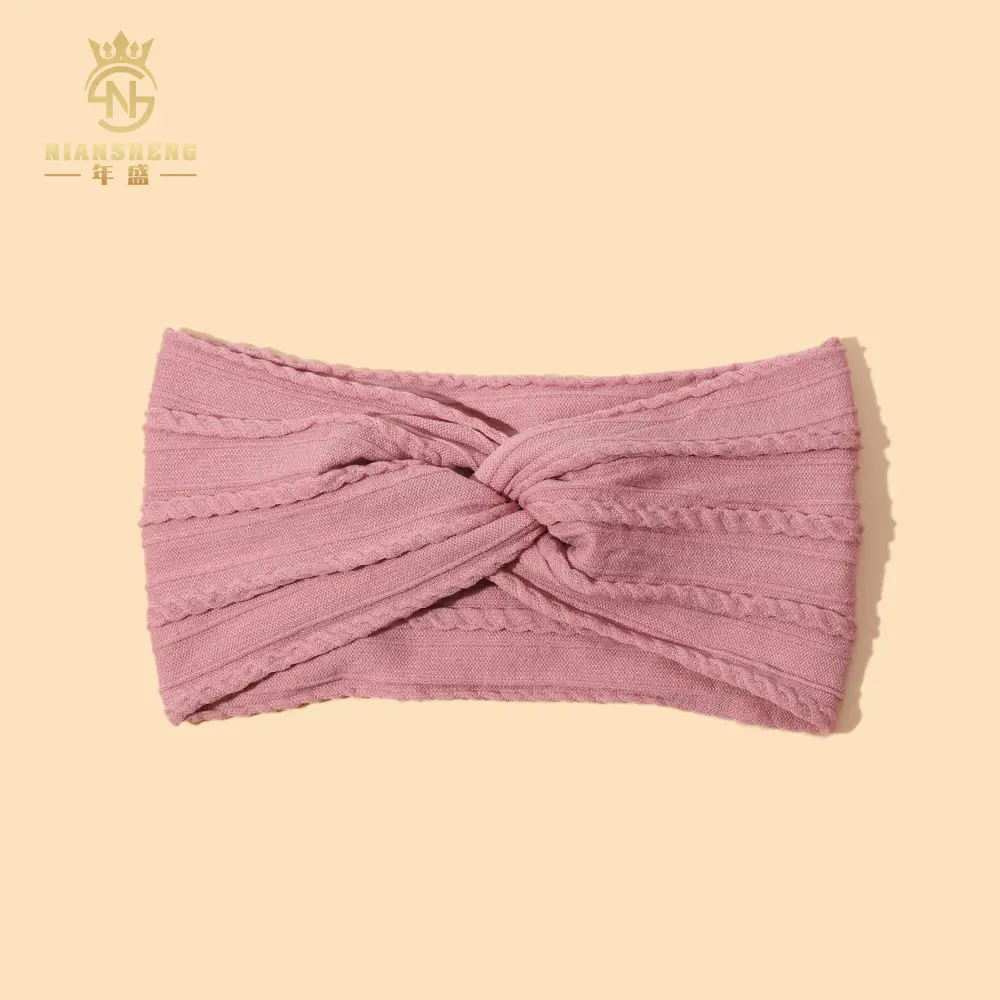 Light Blue Cross Headband for Women's Hair Accessories - Image 25