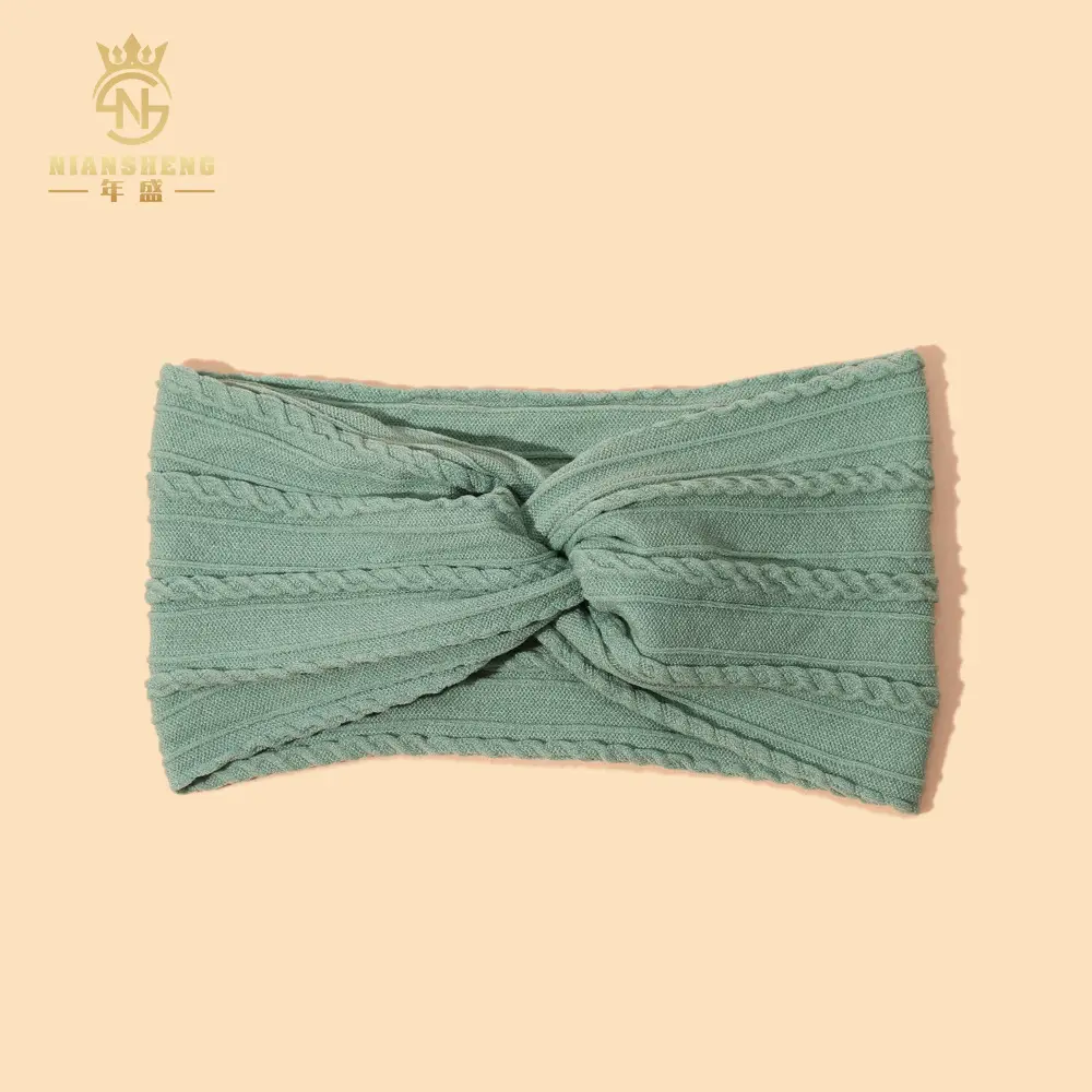 Light Blue Cross Headband for Women's Hair Accessories - Image 33
