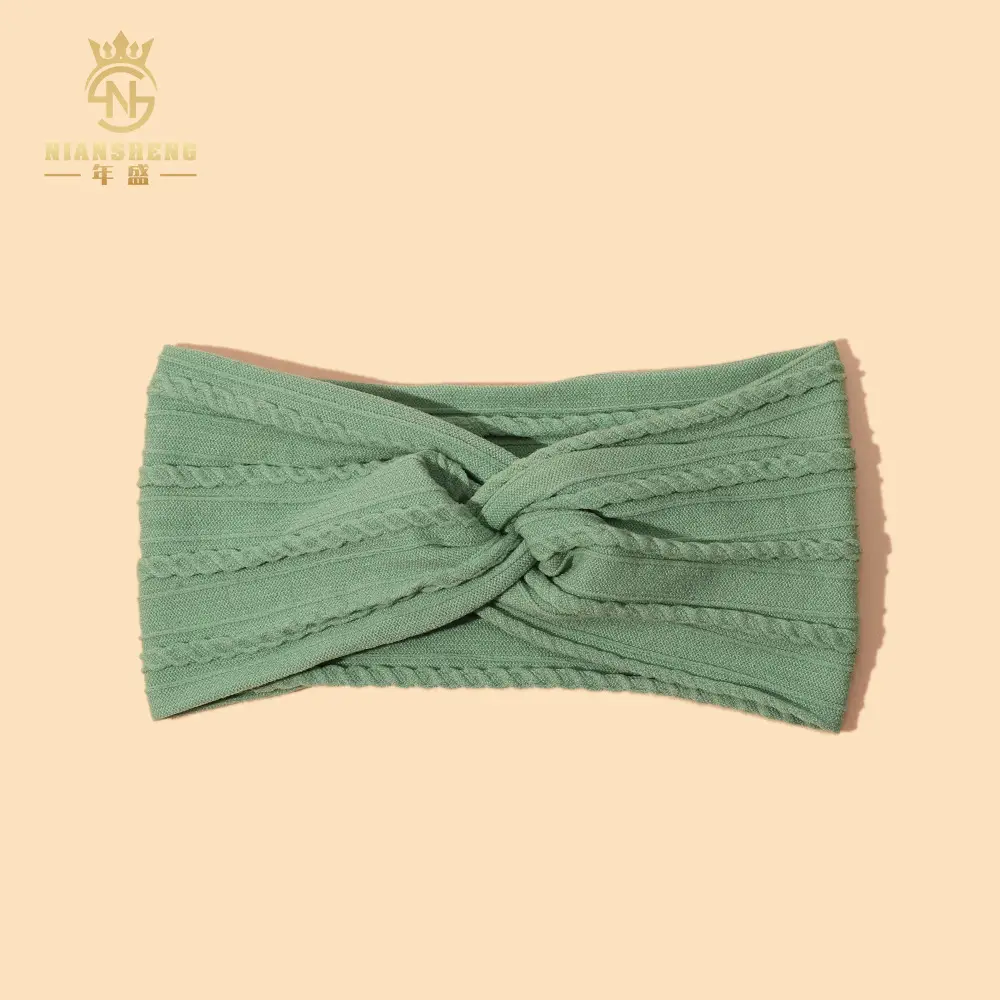 Light Blue Cross Headband for Women's Hair Accessories - Image 36