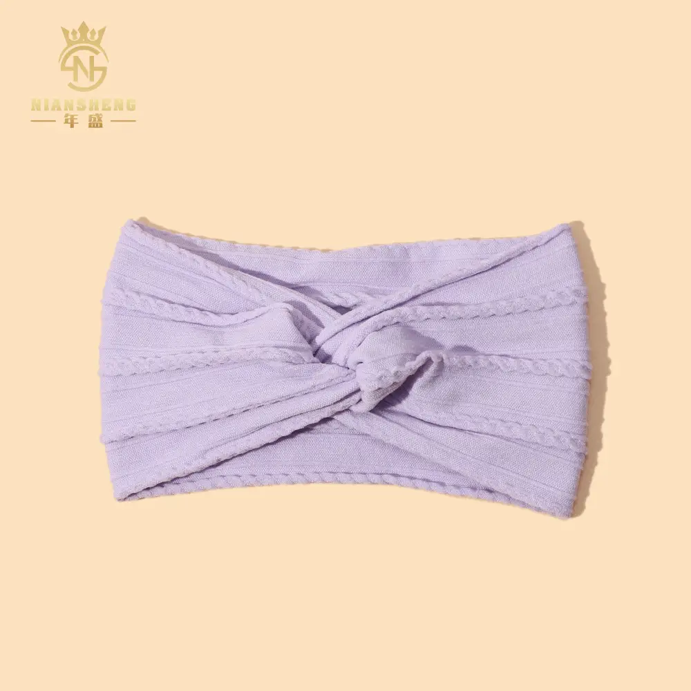 Light Blue Cross Headband for Women's Hair Accessories - Image 38