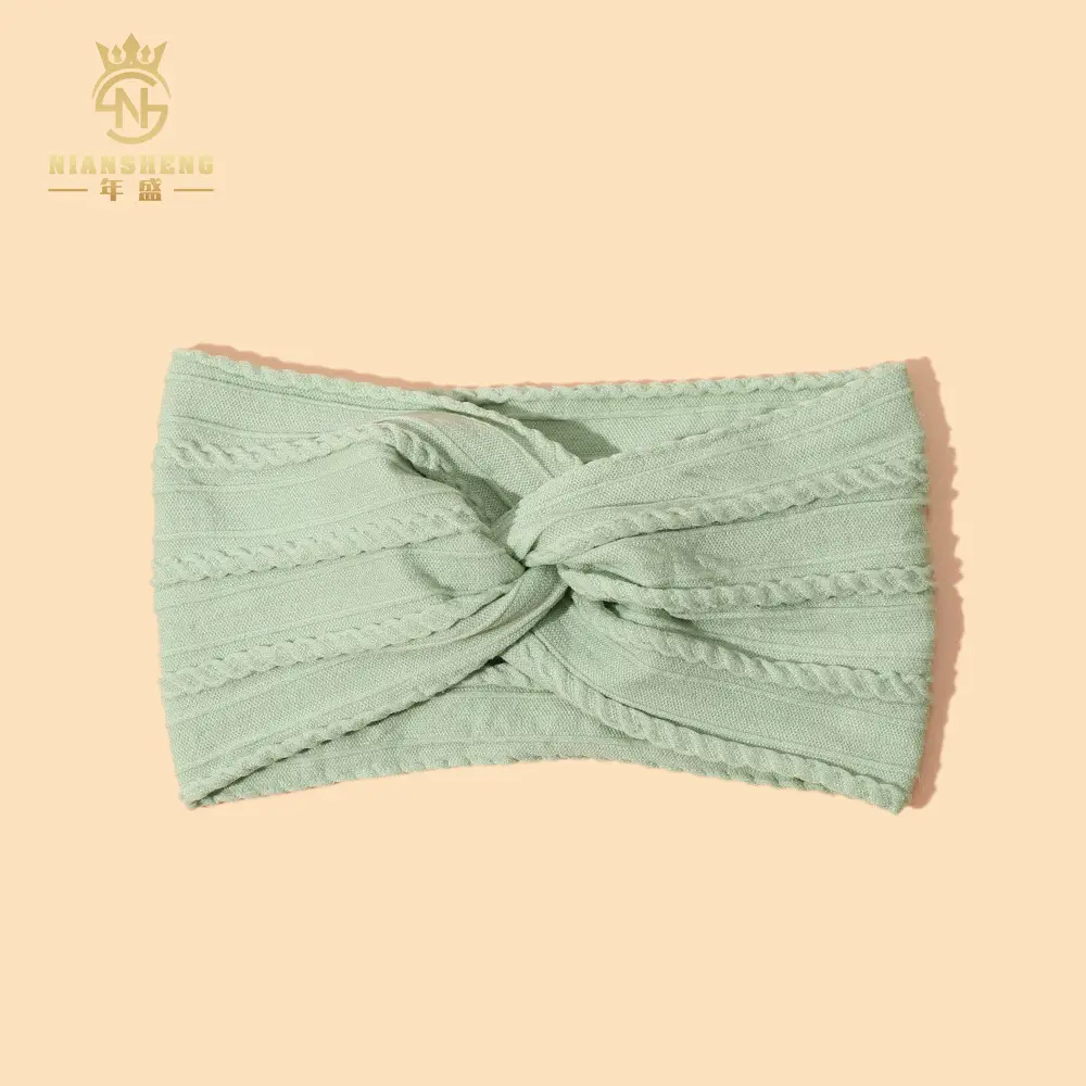 Light Blue Cross Headband for Women's Hair Accessories - Image 39