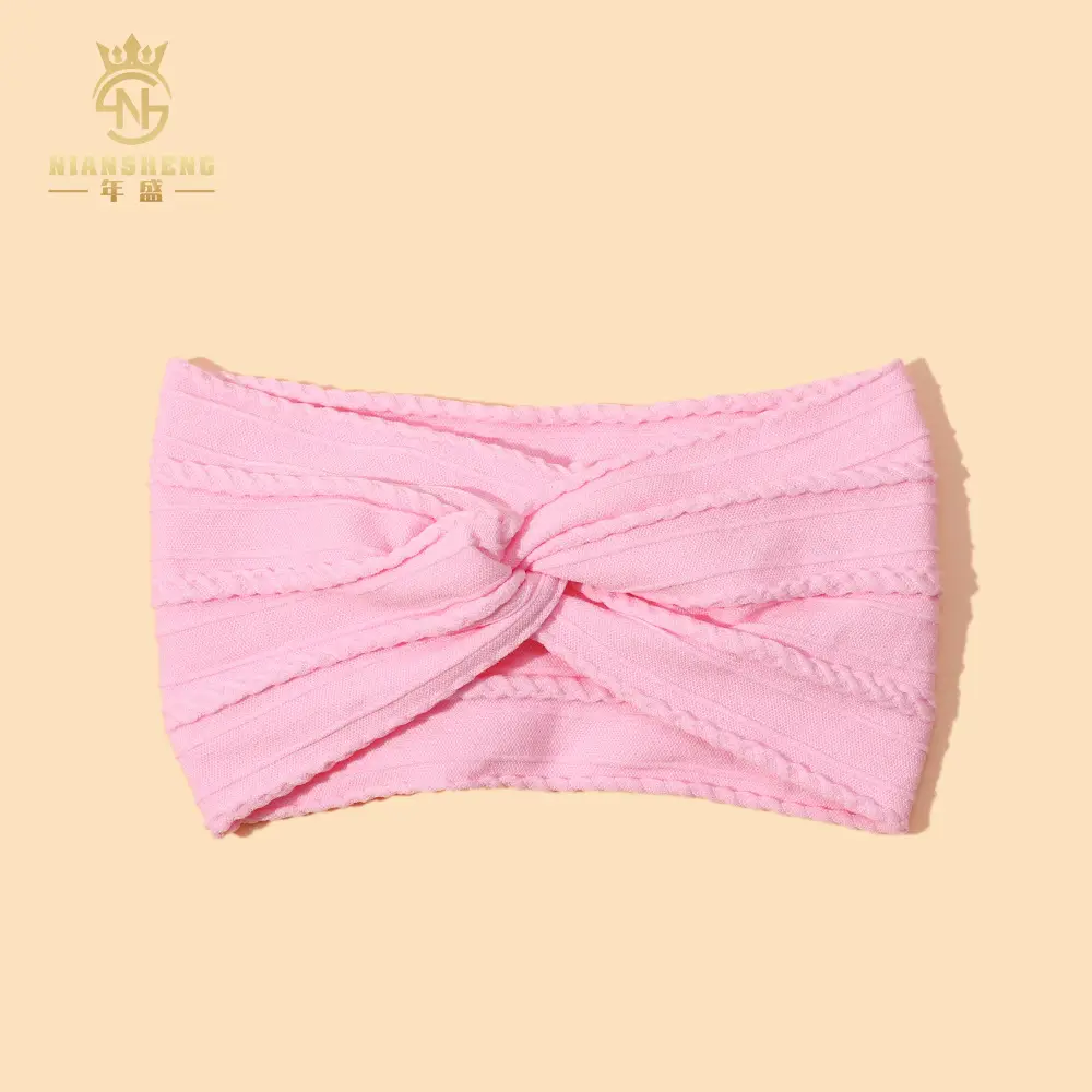 Light Blue Cross Headband for Women's Hair Accessories - Image 44