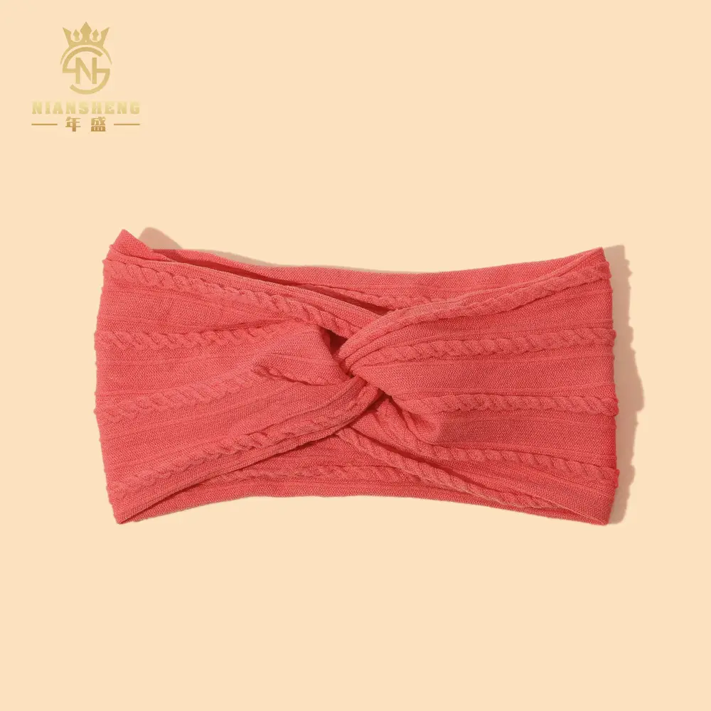 Light Blue Cross Headband for Women's Hair Accessories - Image 6