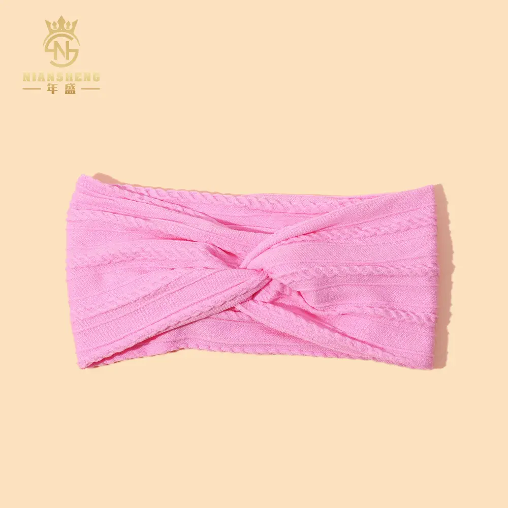 Light Blue Cross Headband for Women's Hair Accessories - Image 7