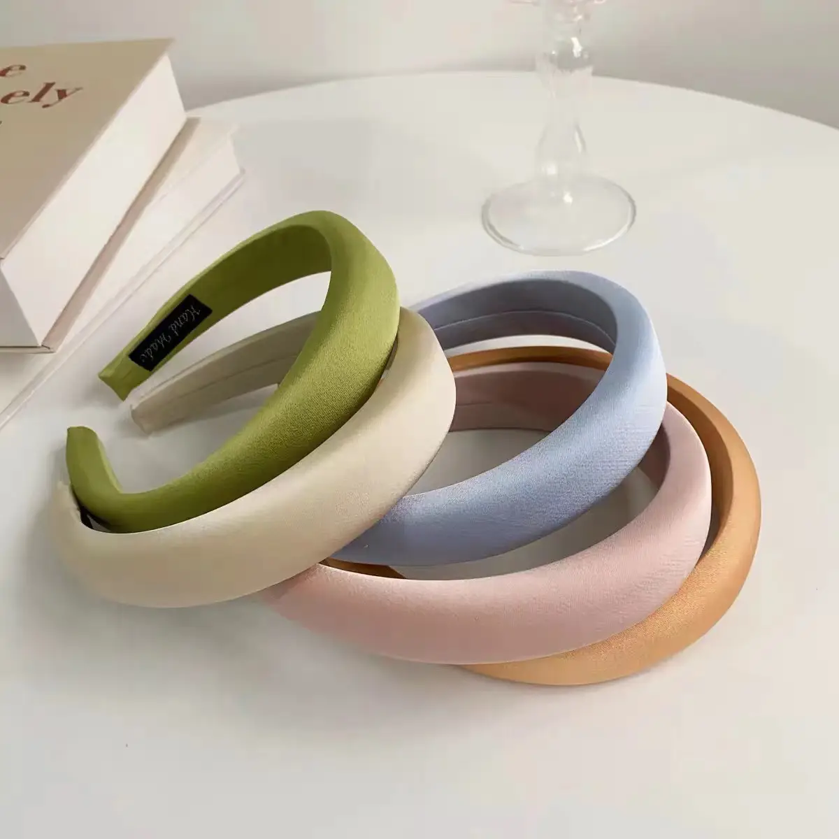 Satin Sponge Headband for Women 2025 New Summer Outing - Image 16