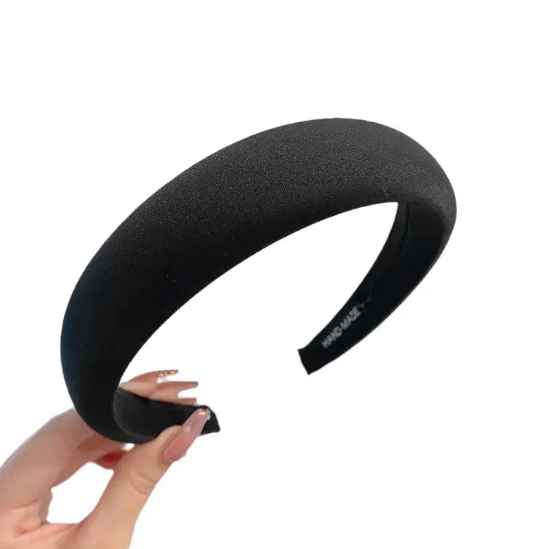 Satin Sponge Headband for Women 2025 New Summer Outing - Image 17