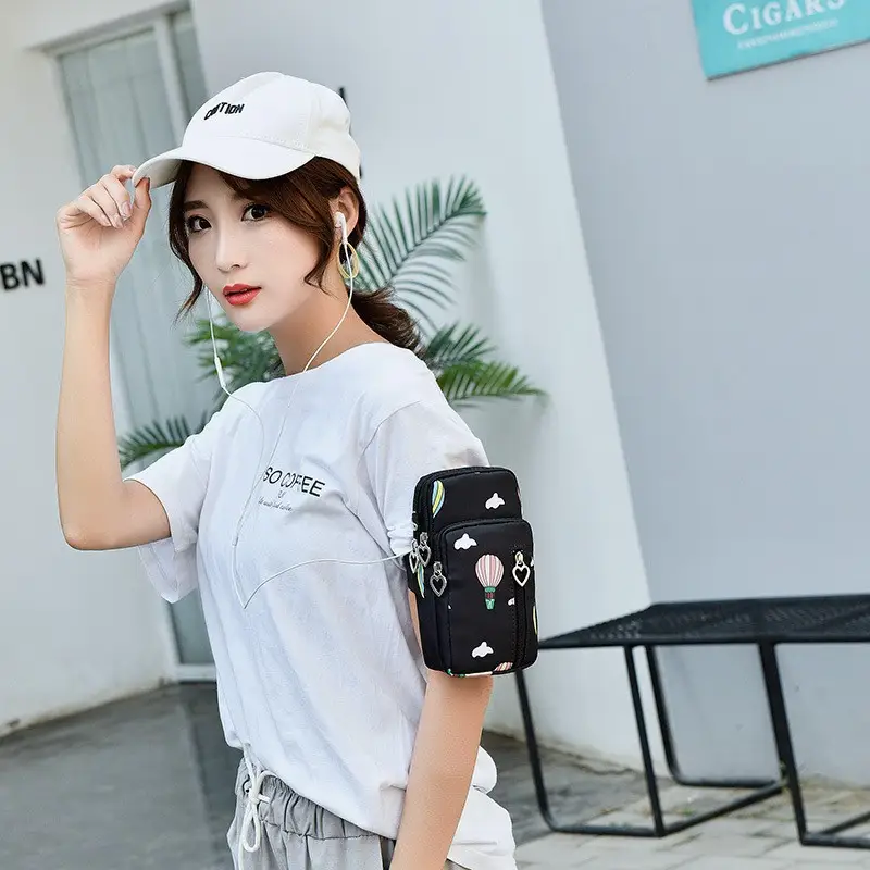Women's Printed Hot Air Balloon Crossbody Bag