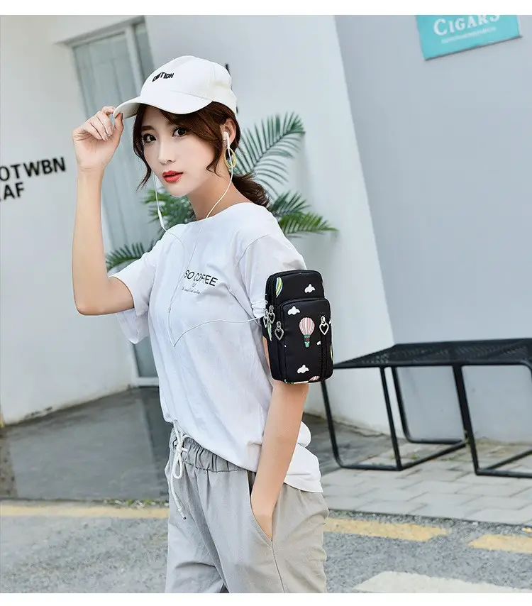 Women's Printed Hot Air Balloon Crossbody Bag — feature 22