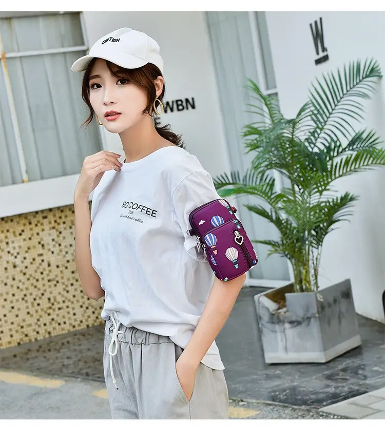 Women's Printed Hot Air Balloon Crossbody Bag — feature 26
