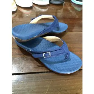 Women's Pink Flat Flip Flops with Adjustable Strap