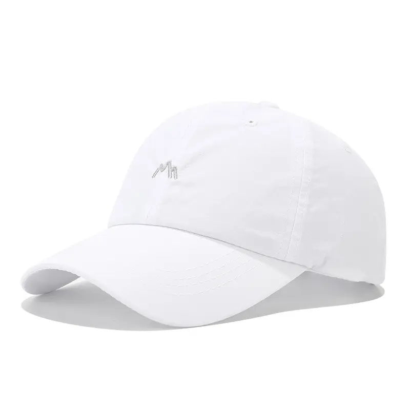 Quick-Drying Baseball Cap Black with Embroidery