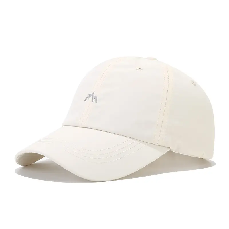 Quick-Drying Baseball Cap Black with Embroidery
