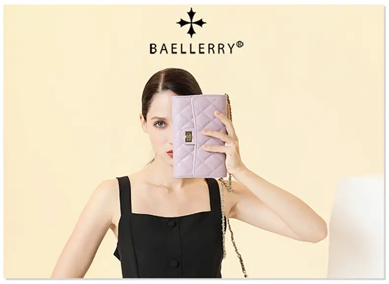 Women's Rhomboid Crossbody Bag Black Baellerry Korean Style — feature 15