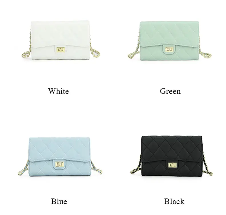 Women's Rhomboid Crossbody Bag Black Baellerry Korean Style — feature 21