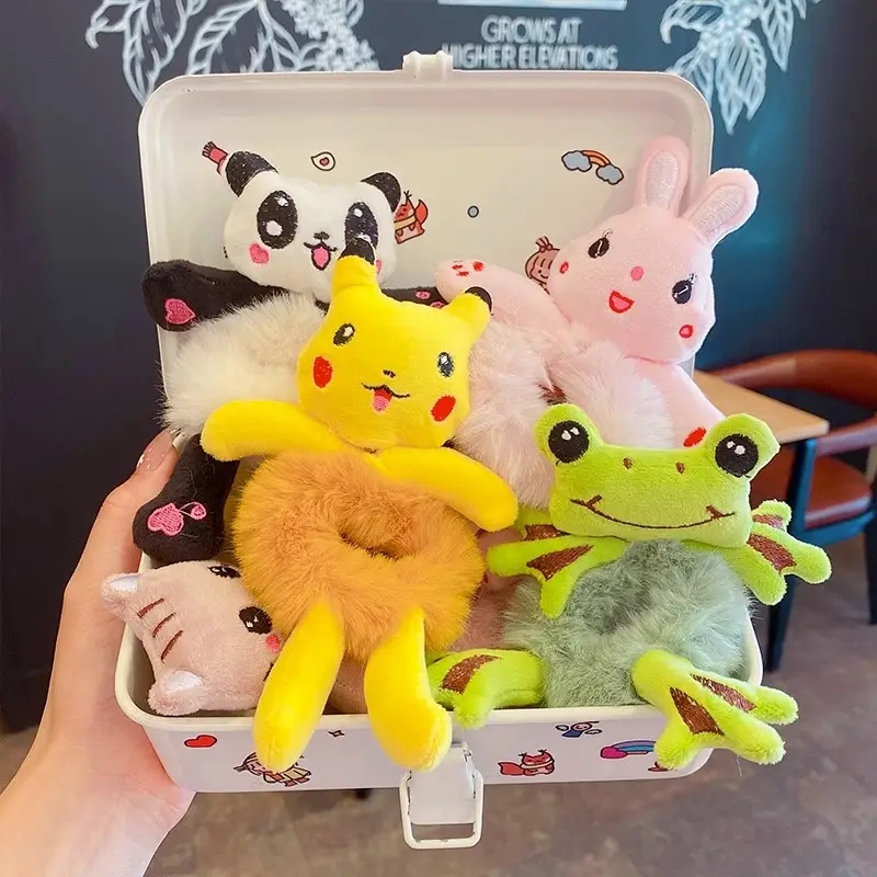 Cute Cartoon Plush Cow Hair Band for Kids