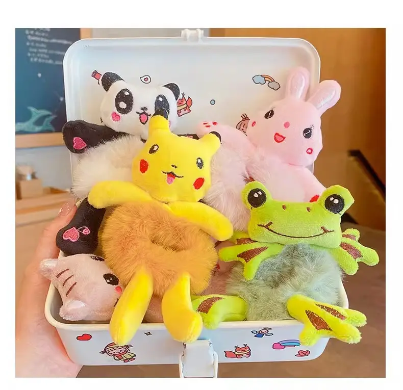 Cute Cartoon Plush Cow Hair Band for Kids — feature 10