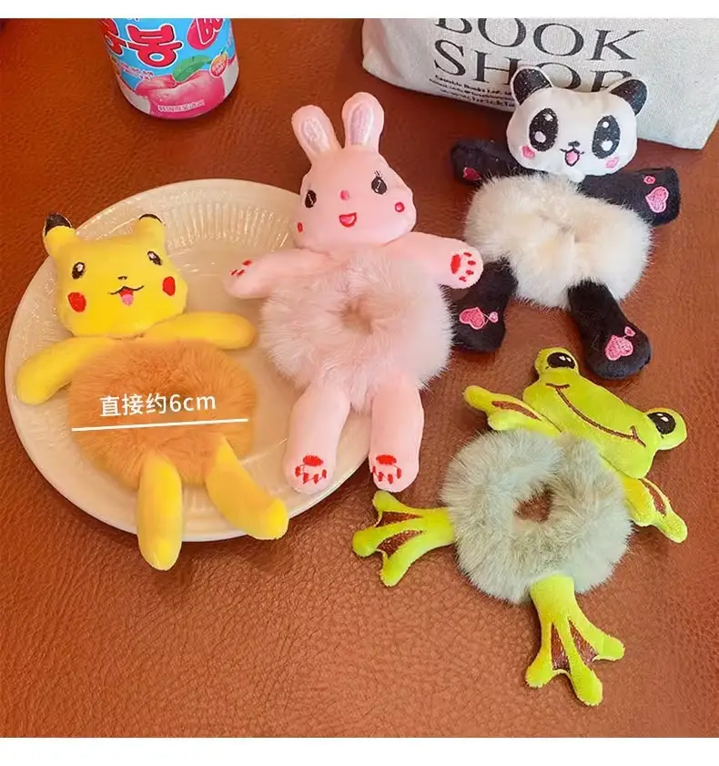 Cute Cartoon Plush Cow Hair Band for Kids — feature 5