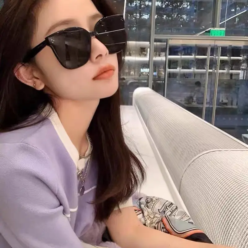 2025 Women Sunglasses Anti-UV Trendy Rose Gold - Image 7