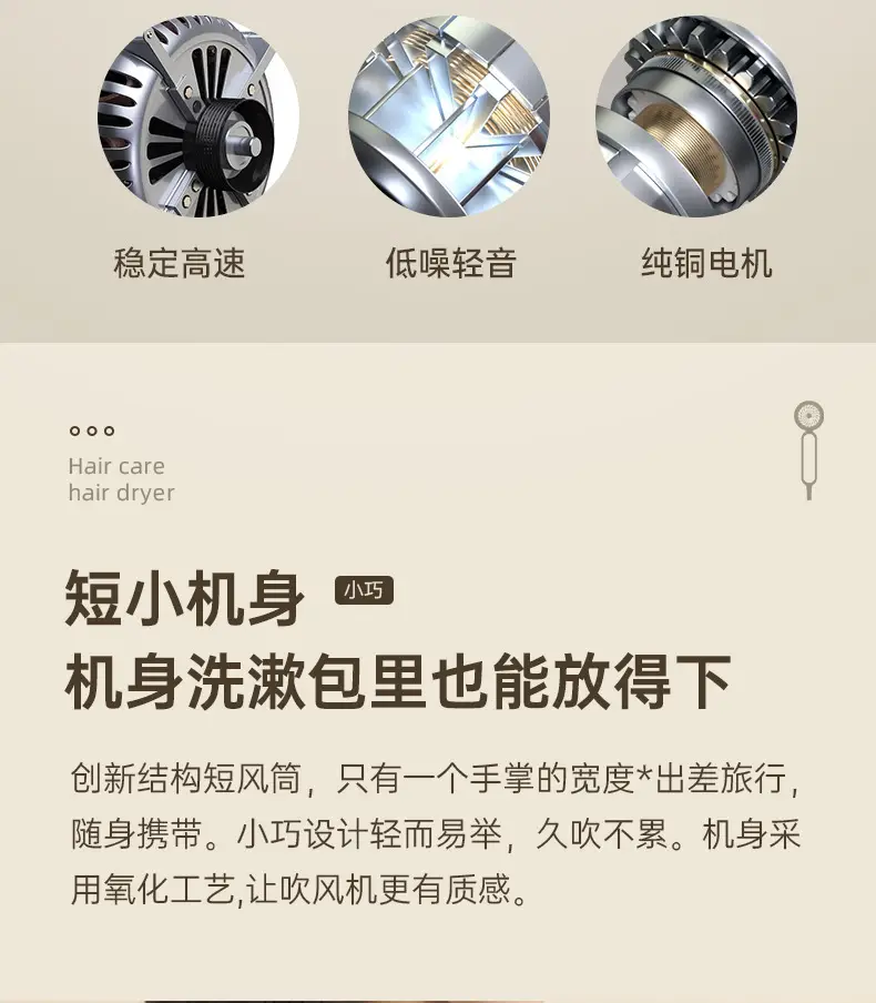 1900W Hair Dryer with EU Plug — feature 19