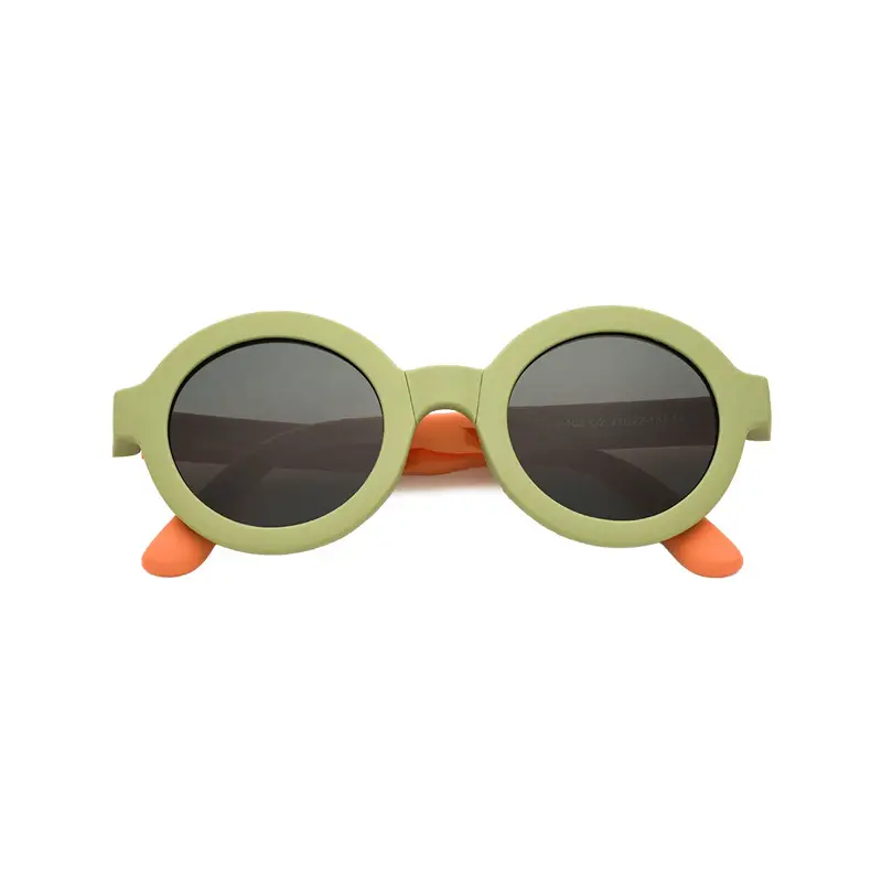 Children's Pink Silicone Sunglasses Ultra Lightweight Portable - Image 2