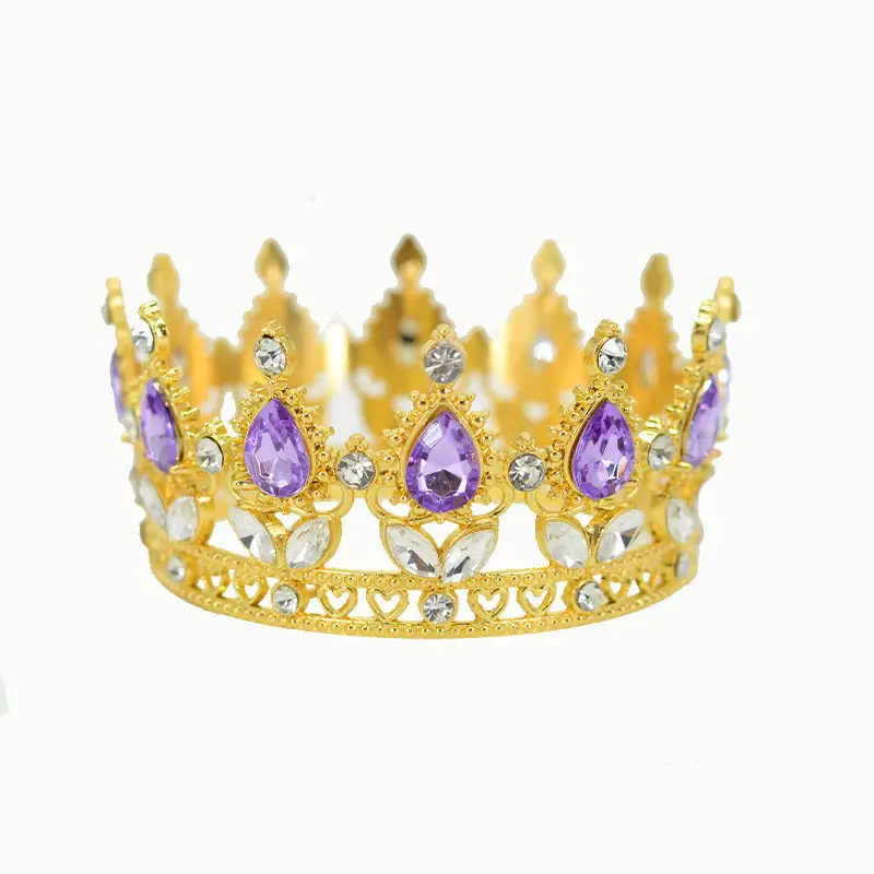 Golden Baroque Crown Crown Wedding Crown Photo Studio Crown - Image 11