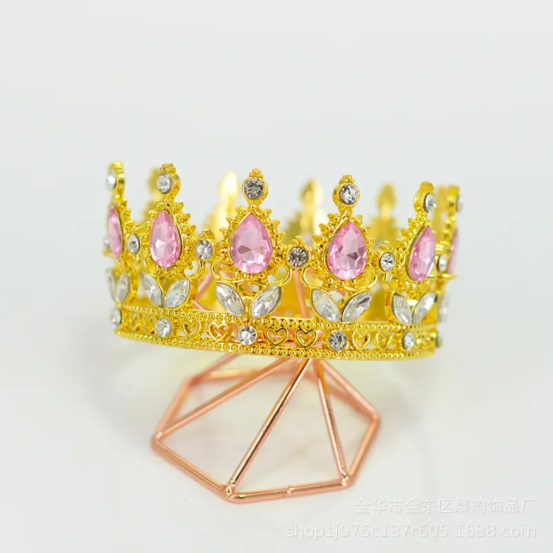 Golden Baroque Crown Crown Wedding Crown Photo Studio Crown - Image 6