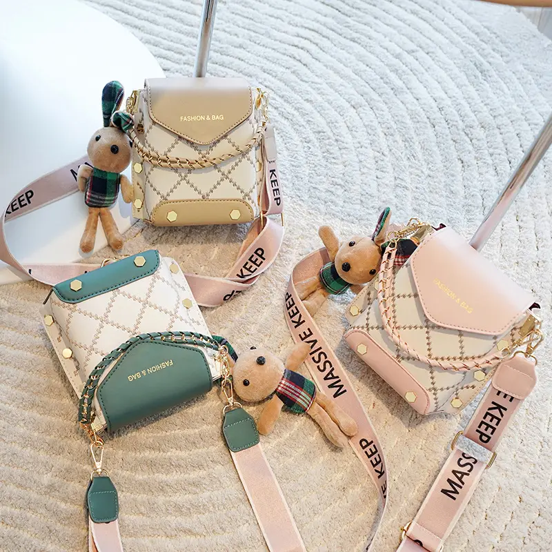 Bags for Women 2025 K-Style New High-End Pu Single Shoulder Crossbody Bag Mobile Phone Bag Versatile Mini Square Bag for Women - Image 8