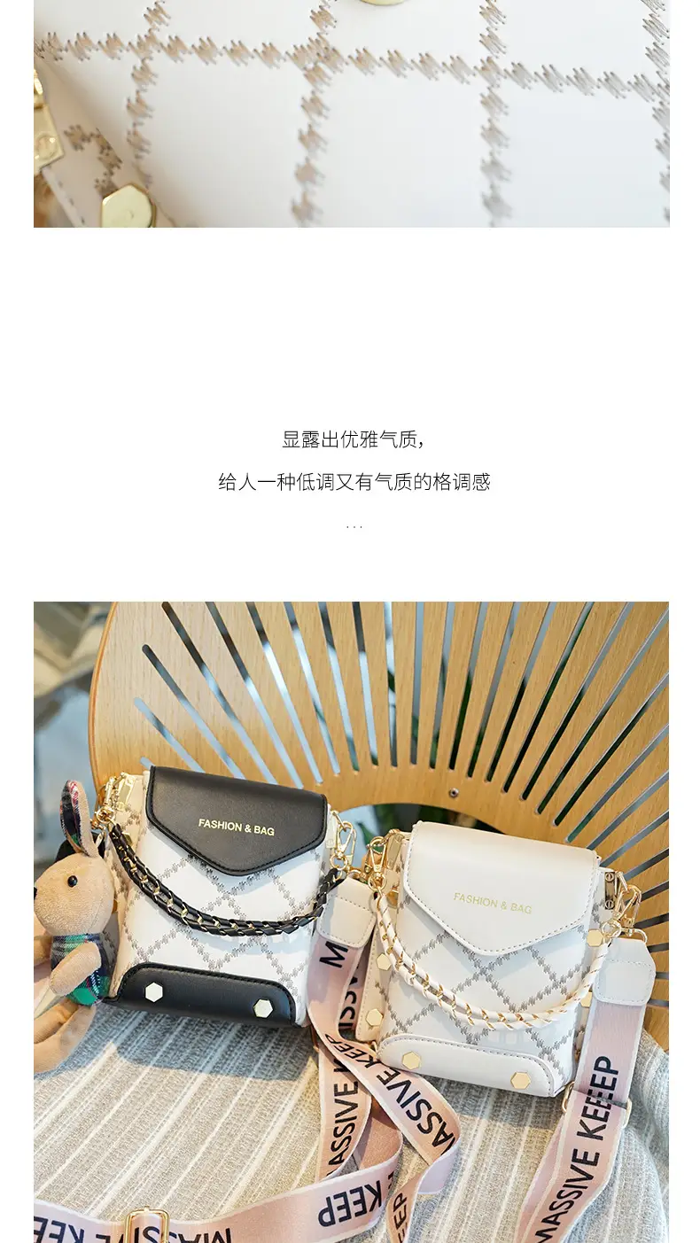 Bags for Women 2025 K-Style New High-End Pu Single Shoulder Crossbody Bag Mobile Phone Bag Versatile Mini Square Bag for Women — feature 11