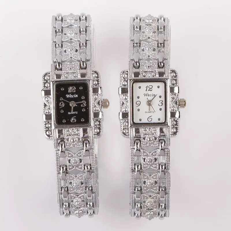 High-End Women's Rhinestone Bracelet Watches Set — feature 9