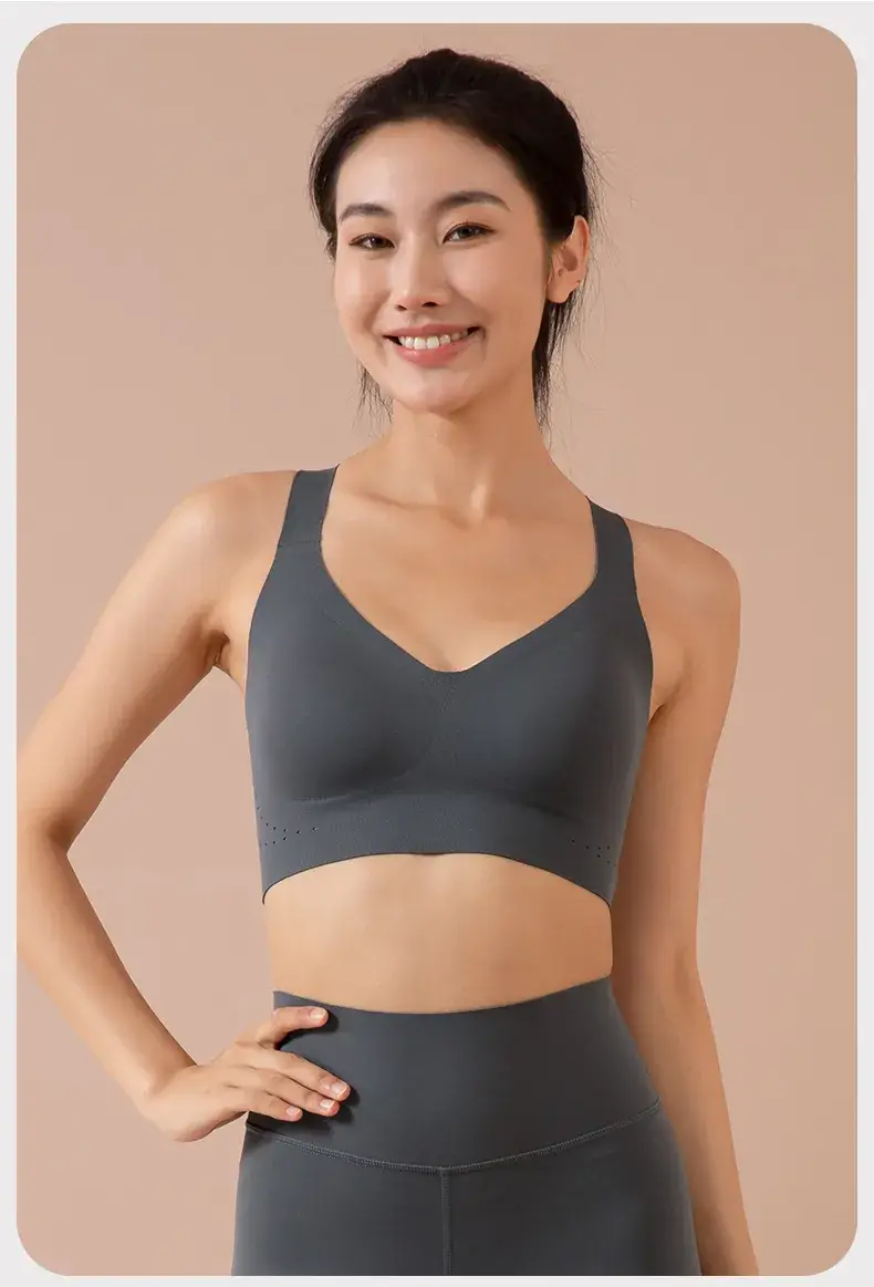Women's UPF50 Back Bra with High Elastic Design — feature 13