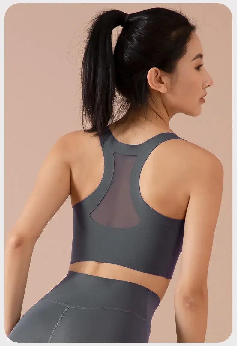 Women's UPF50 Back Bra with High Elastic Design — feature 15