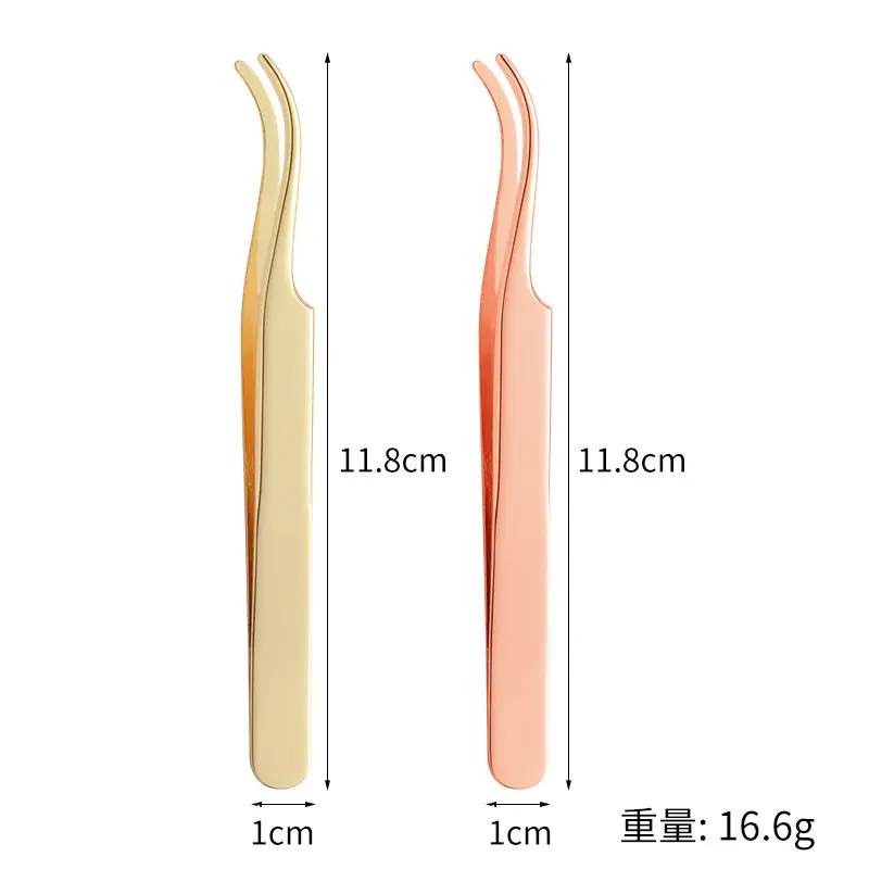 Stainless Steel False Eyelash Tweezer Curler - Image 15
