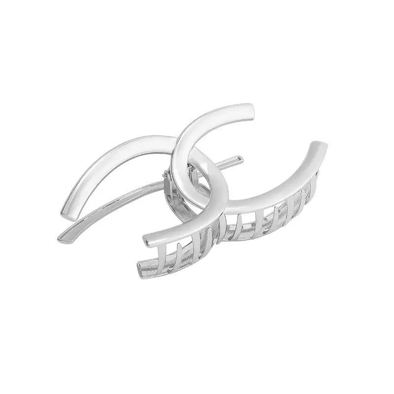 2024 Double C Metal Hair Clip for Women Summer Large Back Hair - Image 7