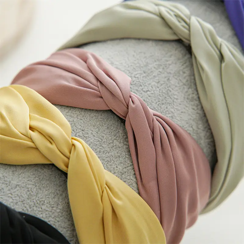 Satin Cross Skull Headband Women's Hairpin Wholesale — feature 7